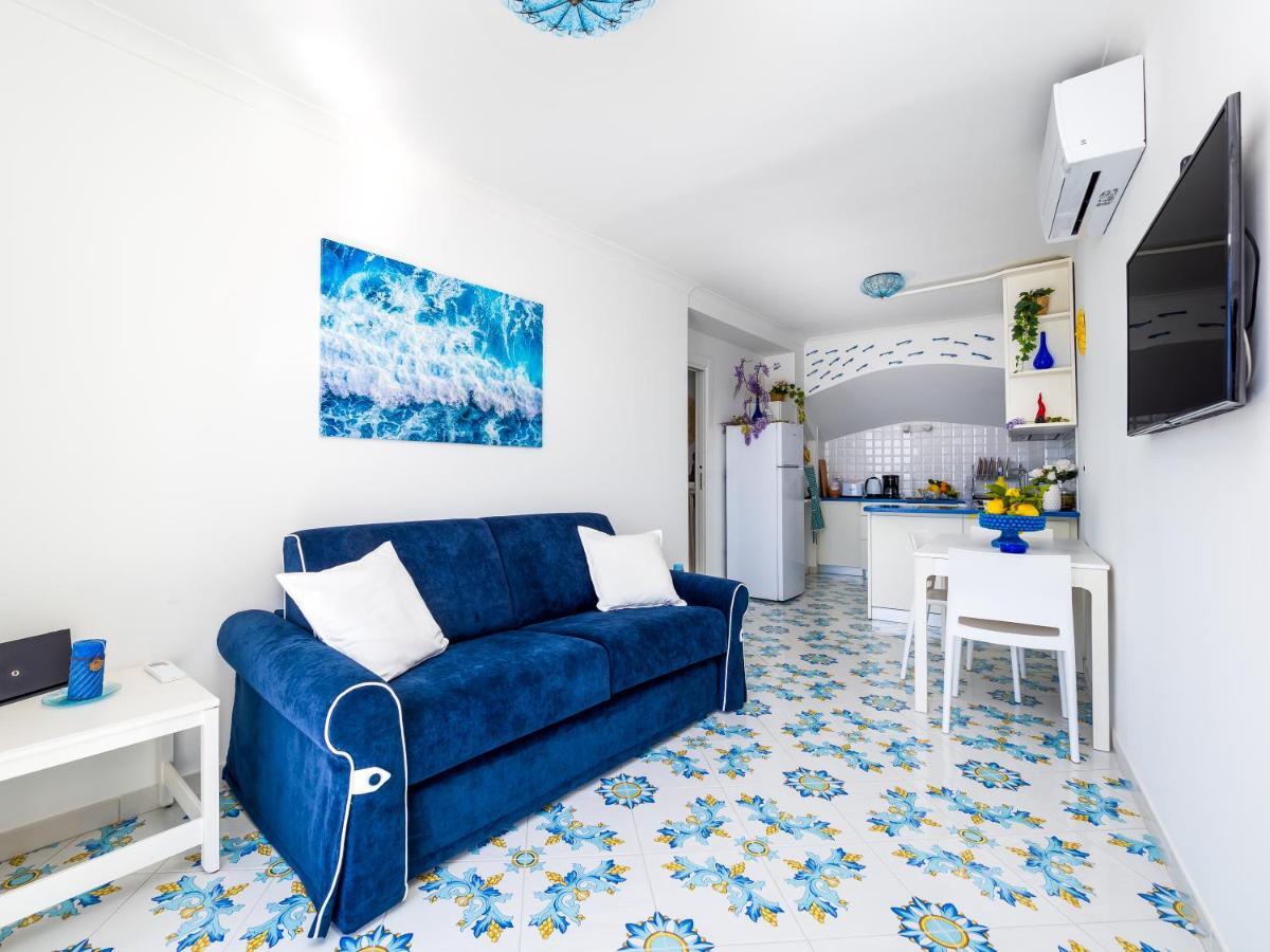 Blue Waves - De Vivo Realty Positano Leilighet Eksteriør bilde