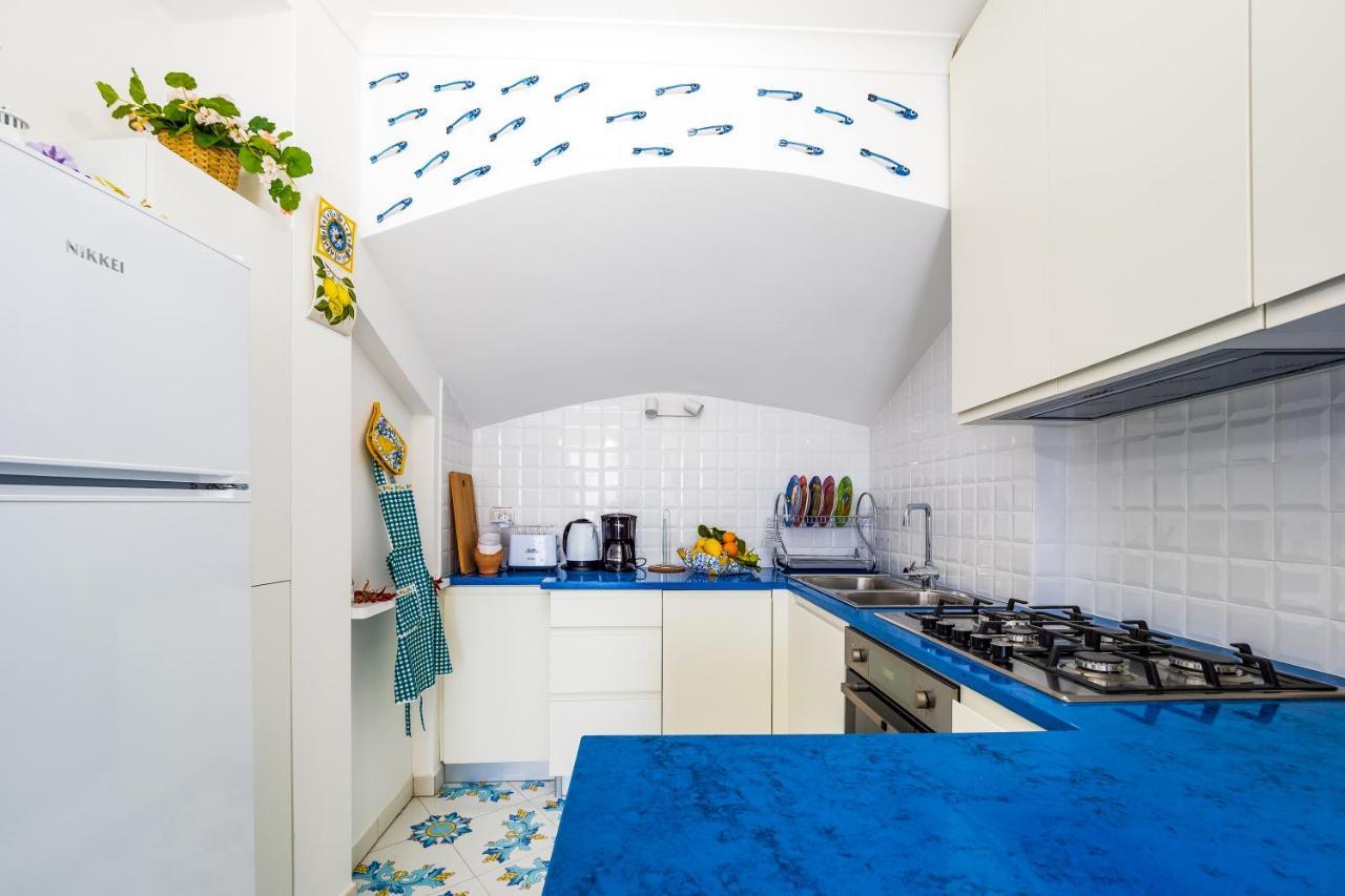 Blue Waves - De Vivo Realty Positano Leilighet Eksteriør bilde