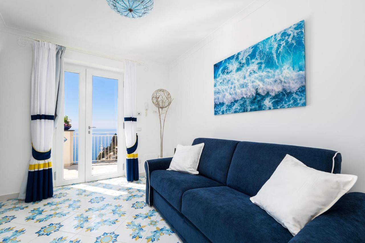 Blue Waves - De Vivo Realty Positano Leilighet Eksteriør bilde