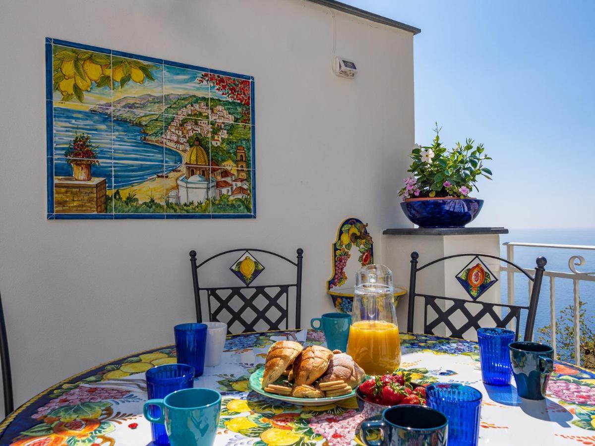 Blue Waves - De Vivo Realty Positano Leilighet Eksteriør bilde