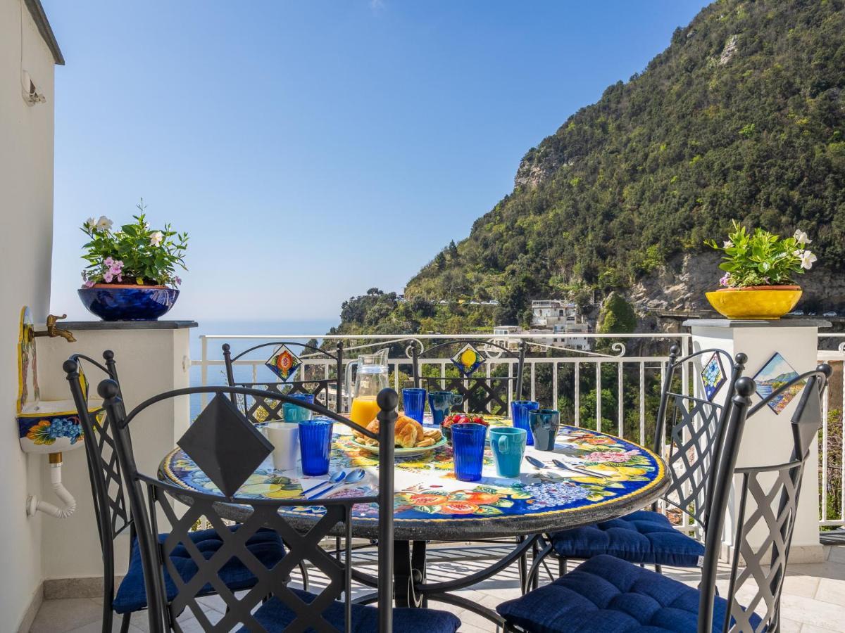 Blue Waves - De Vivo Realty Positano Leilighet Eksteriør bilde
