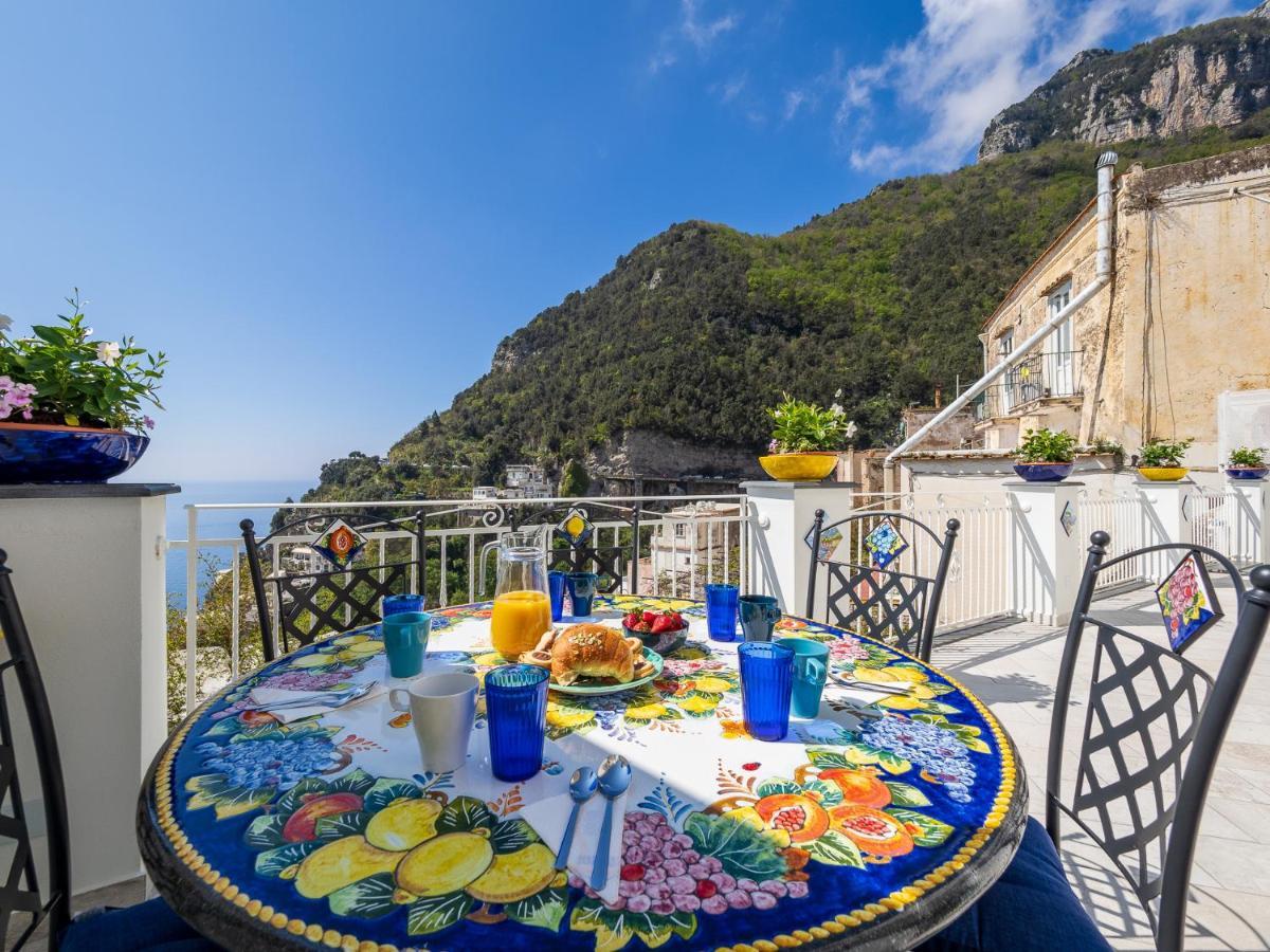 Blue Waves - De Vivo Realty Positano Leilighet Eksteriør bilde