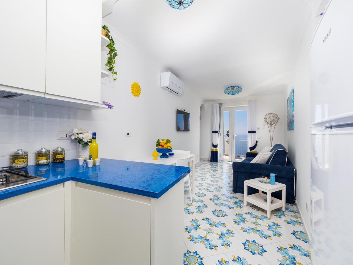 Blue Waves - De Vivo Realty Positano Leilighet Eksteriør bilde