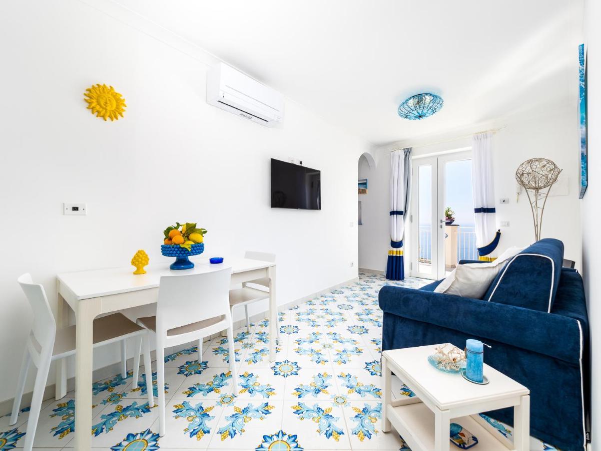 Blue Waves - De Vivo Realty Positano Leilighet Eksteriør bilde