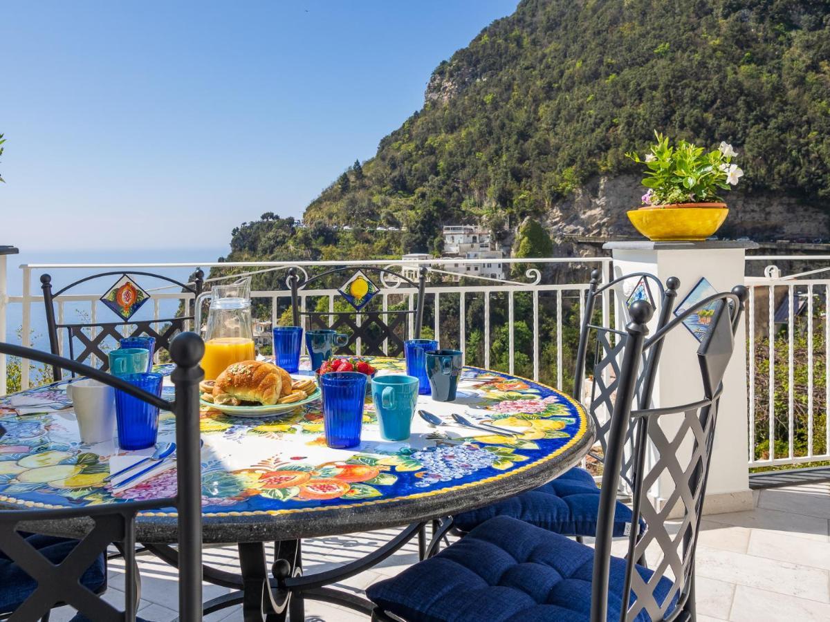 Blue Waves - De Vivo Realty Positano Leilighet Eksteriør bilde