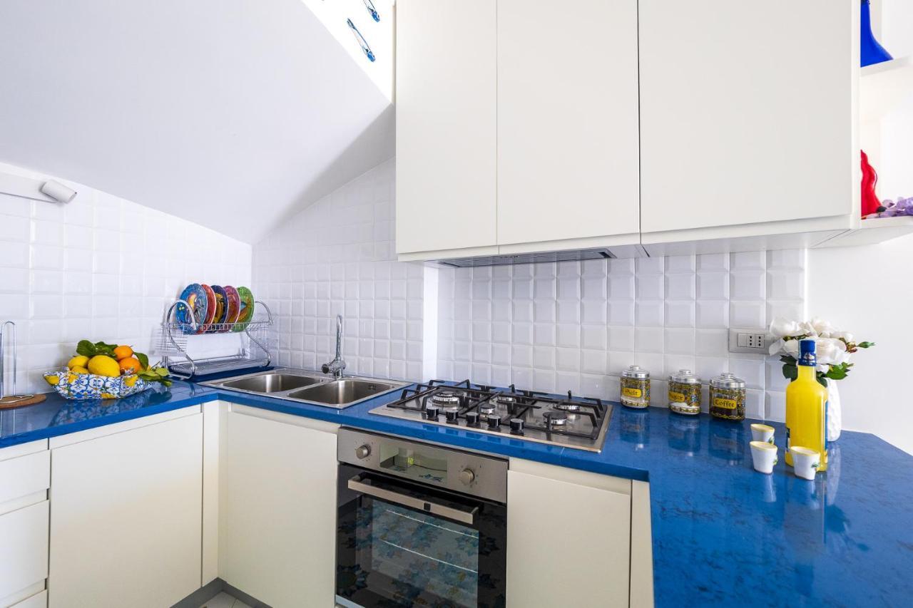 Blue Waves - De Vivo Realty Positano Leilighet Eksteriør bilde