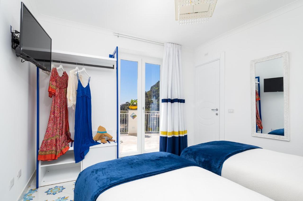 Blue Waves - De Vivo Realty Positano Leilighet Eksteriør bilde