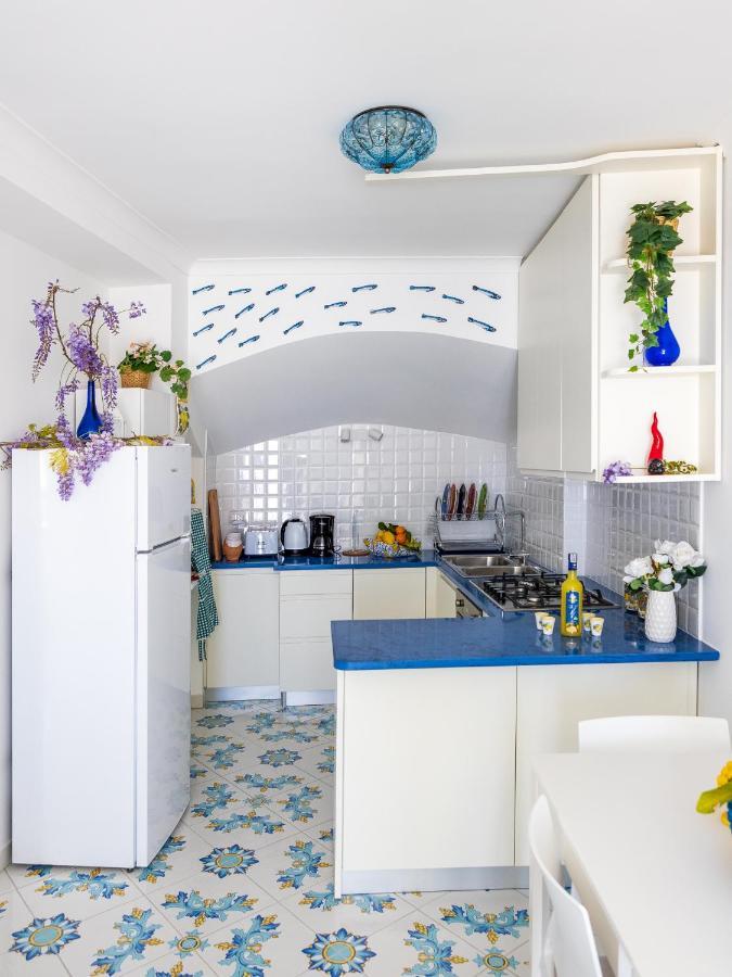 Blue Waves - De Vivo Realty Positano Leilighet Eksteriør bilde